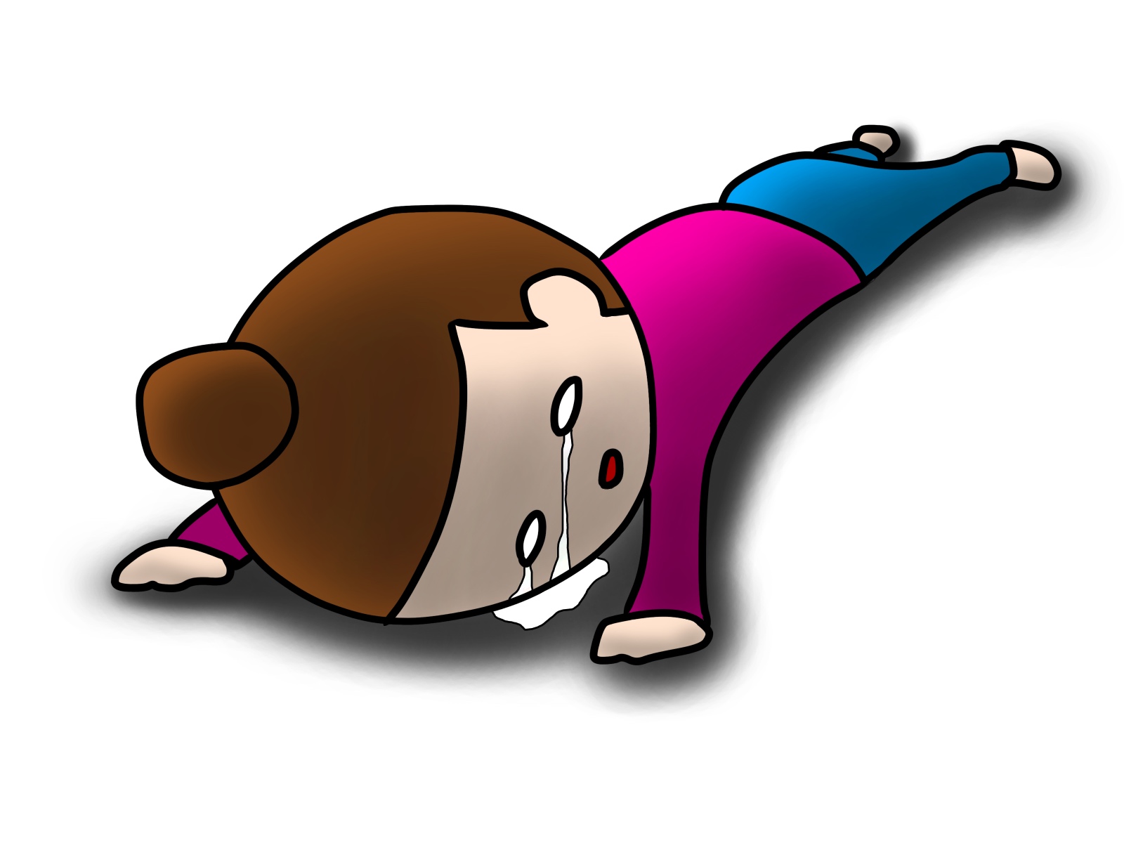 ペイントで失敗。テンション下がります。はあー・・・。