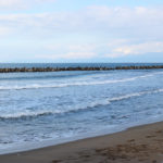 新年、今年1回目の雨晴海岸に出かけました