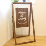 【商品のこと】おしゃれなカリグラフィーのウェルカムボード