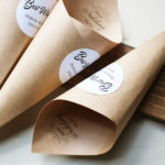 【商品のこと】ブライダル演出、フラワーシャワー用コーンできました