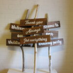 木のウェルカムボードの作り方