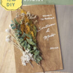 自分で作るウェルカムボードキット