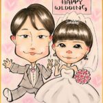 離れていても、絵の中でみんなが揃う。「家族をつなぐ似顔絵屋」