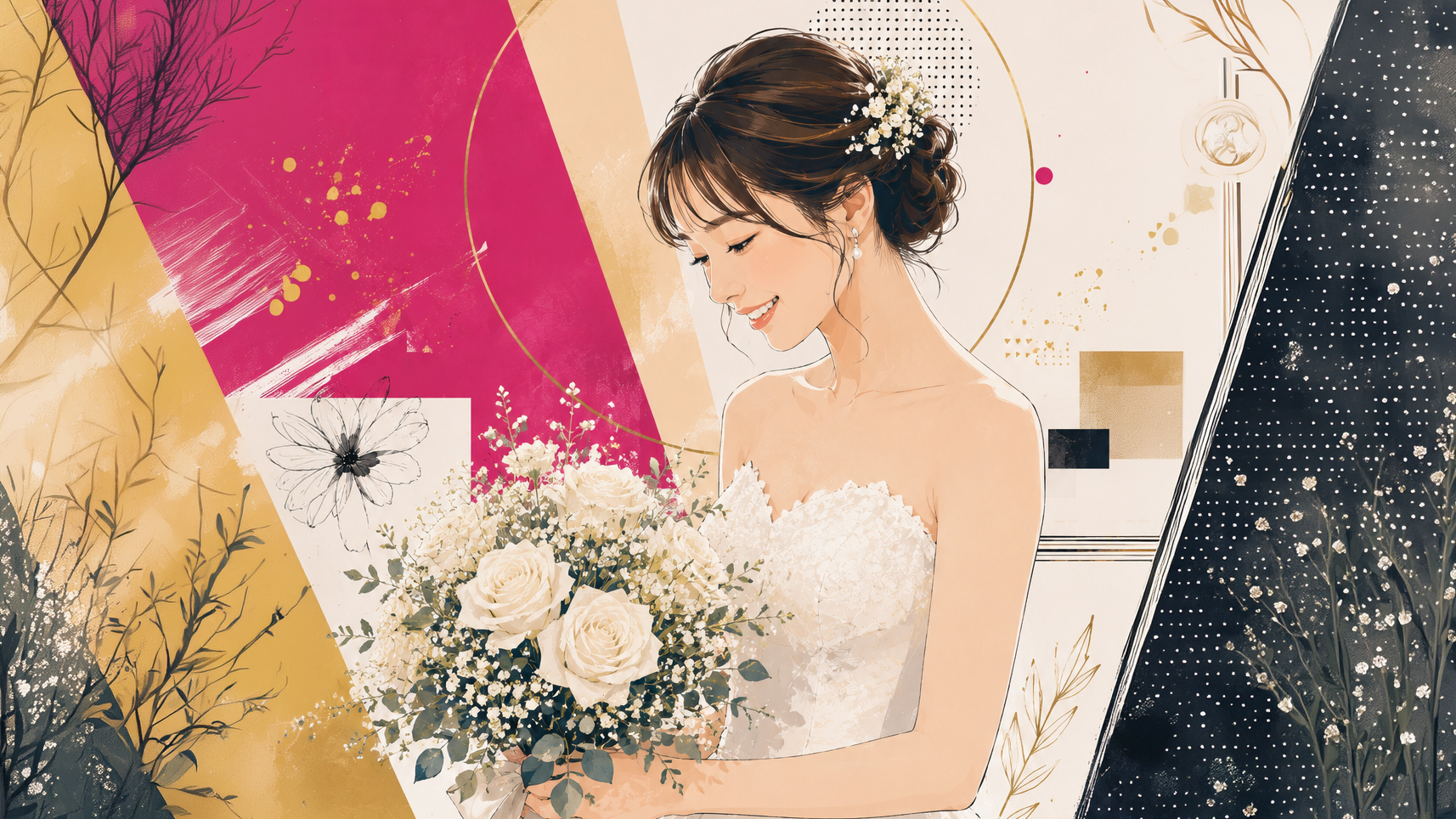 ブライダルストーリー_お母さんが花束を受け取る日